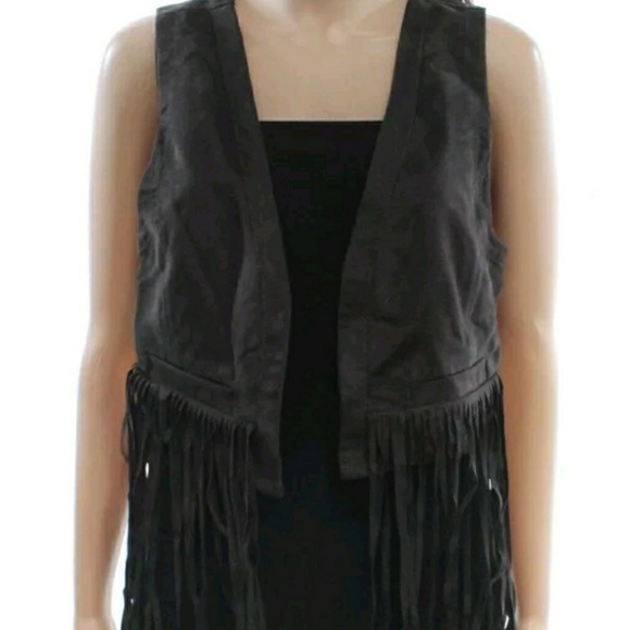NWT Rubbish Sleeveless fringe vest - Picture 4 of 8